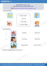 5 đề thi học kì 1 Tiếng Anh 2 ilearn smart world có đáp án và lời giải chi tiết